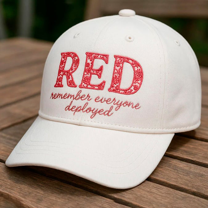Red Fridays Hat Remember Everyone Deployed Baseball Cap Present For Veteran's Day
