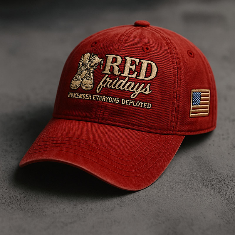 Red Fridays Hat Remember Everyone Deployed Baseball Cap R E D Fridays Gift Ideas