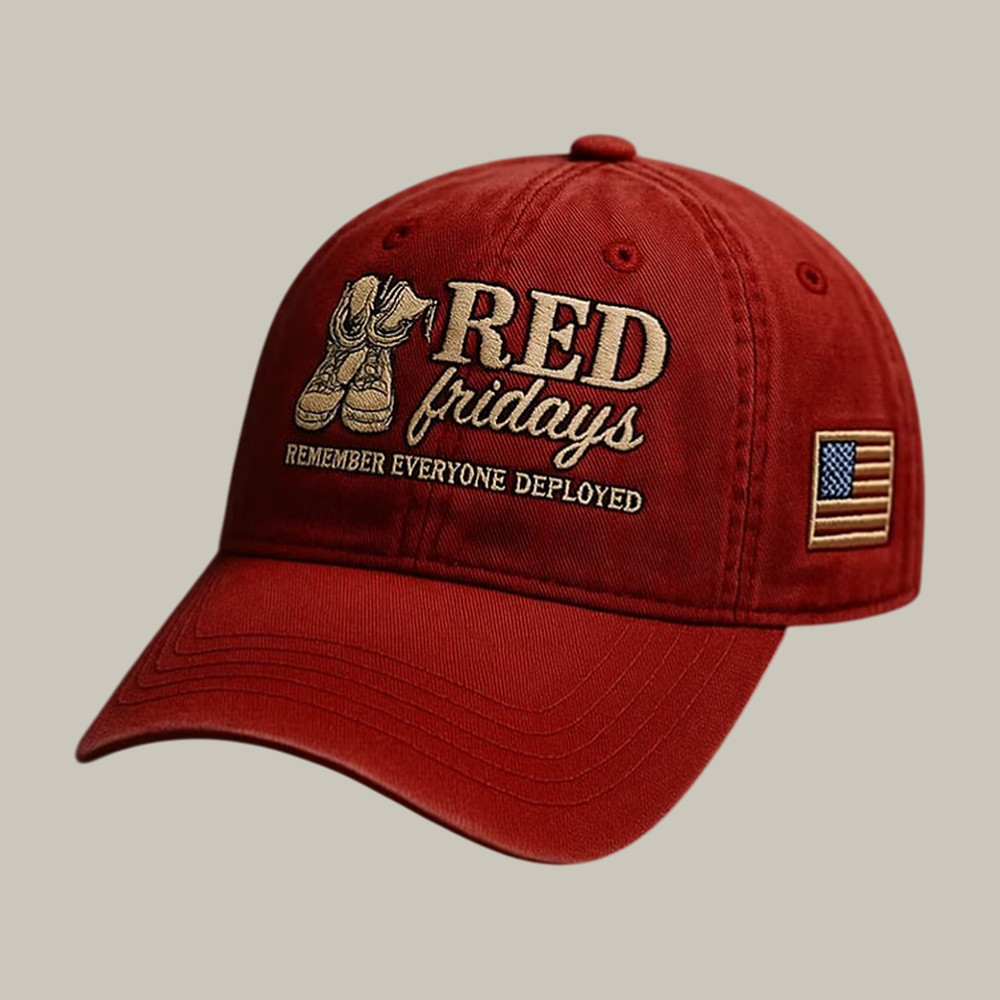 Red Fridays Remember Everyone Deployed Hat Red Friday Baseball Cap Military Tribute Gift