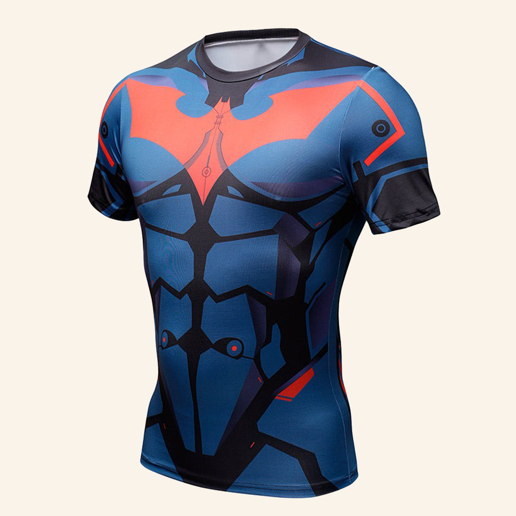 Red Nightwing Compression Shirt Batman Rash Guard Best Gifts For Boyfriend Red Nightwing Compression Shirt Batman Rash Guard Best Gifts For Boyfriend
