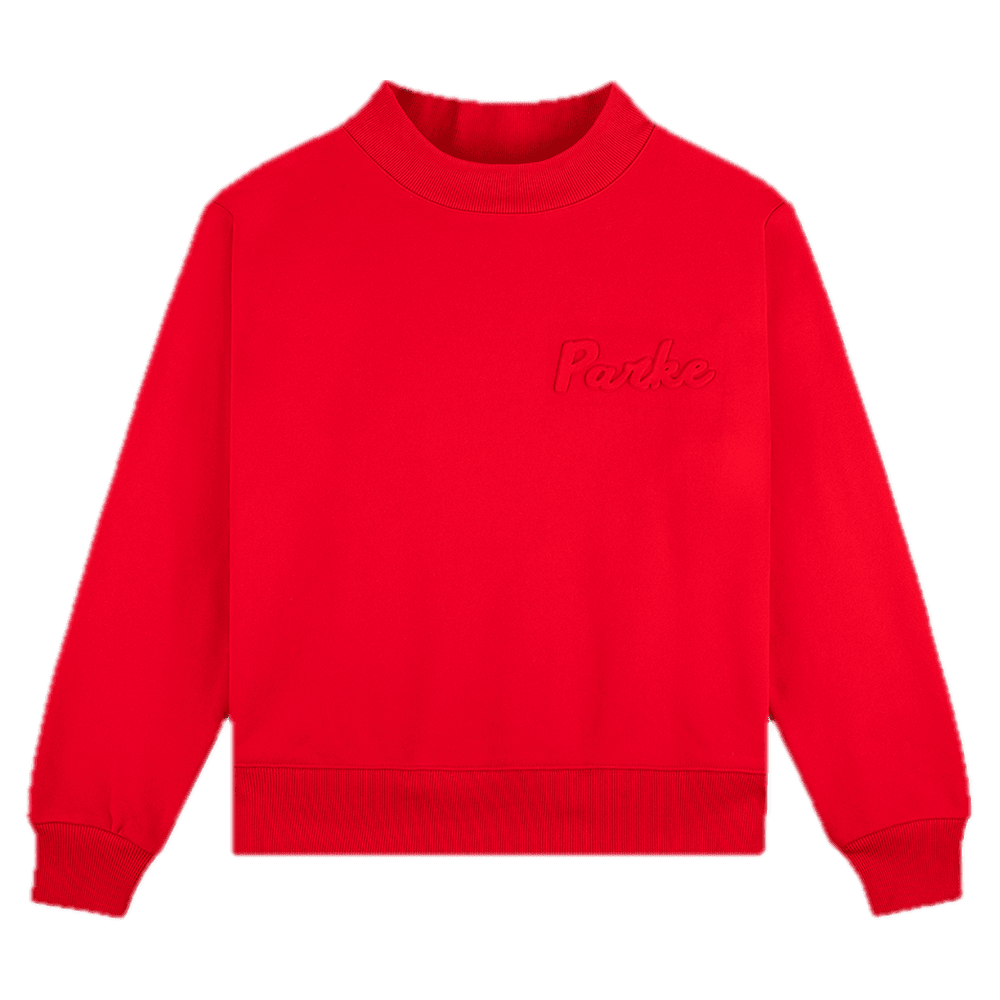 Red Parke Sweatshirt Parke Summer Drop Gift Ideas For Friends Red Parke Sweatshirt Parke Summer Drop Gift Ideas For Friends