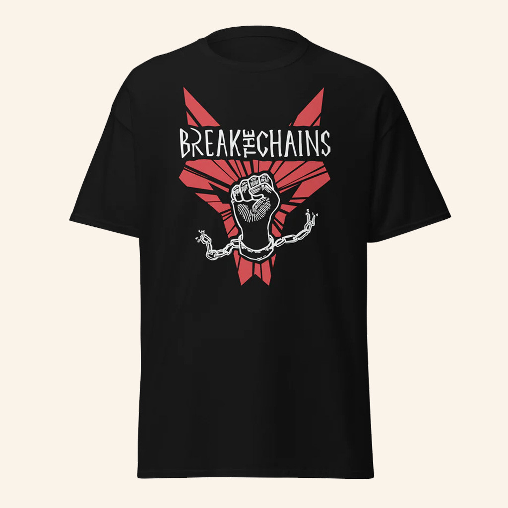 Red Rising Merch Break The Chains T-Shirt Best Gifts For Husband