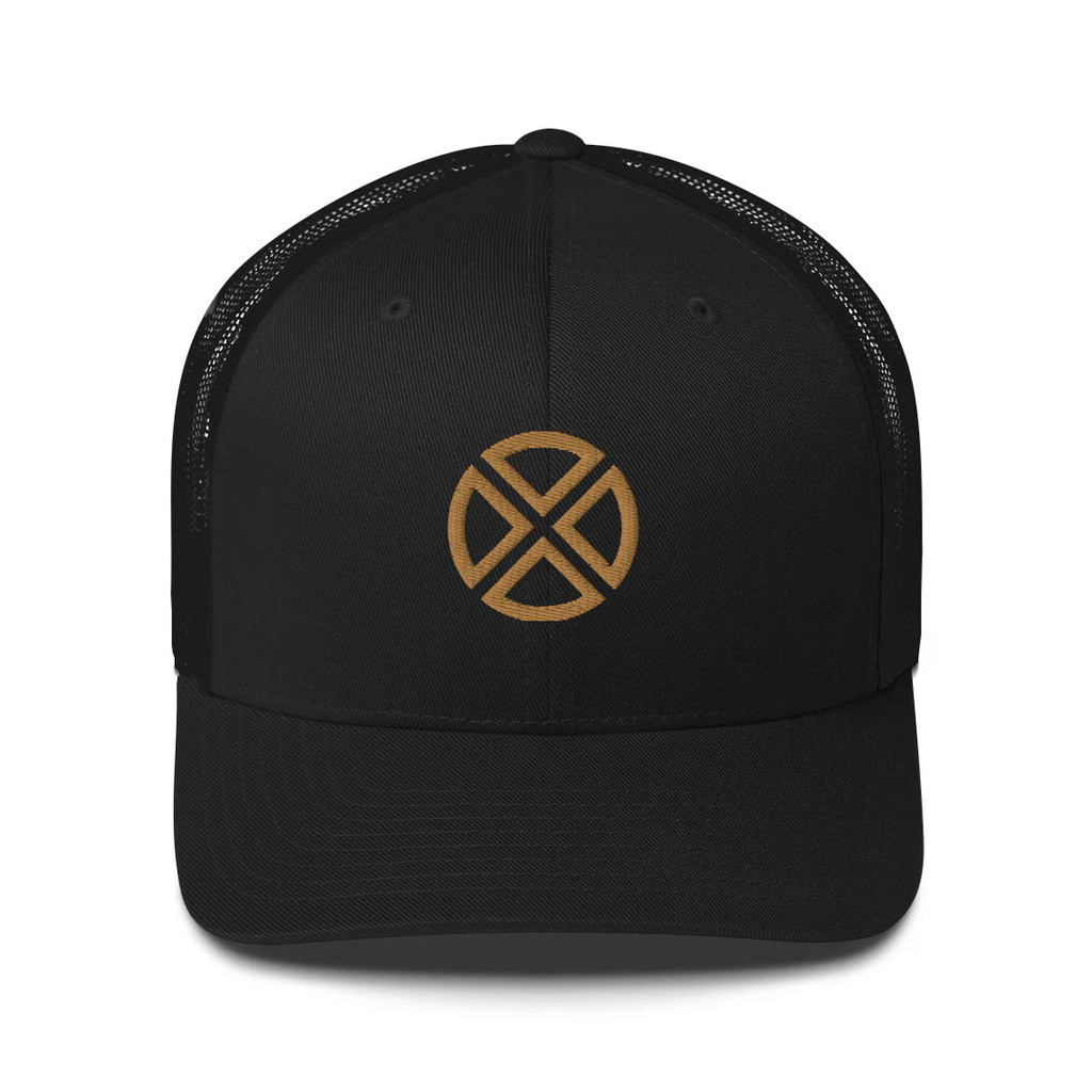 Red Rising Merch Embroidered Brown Sigil Trucker Hat Best Gifts For Father