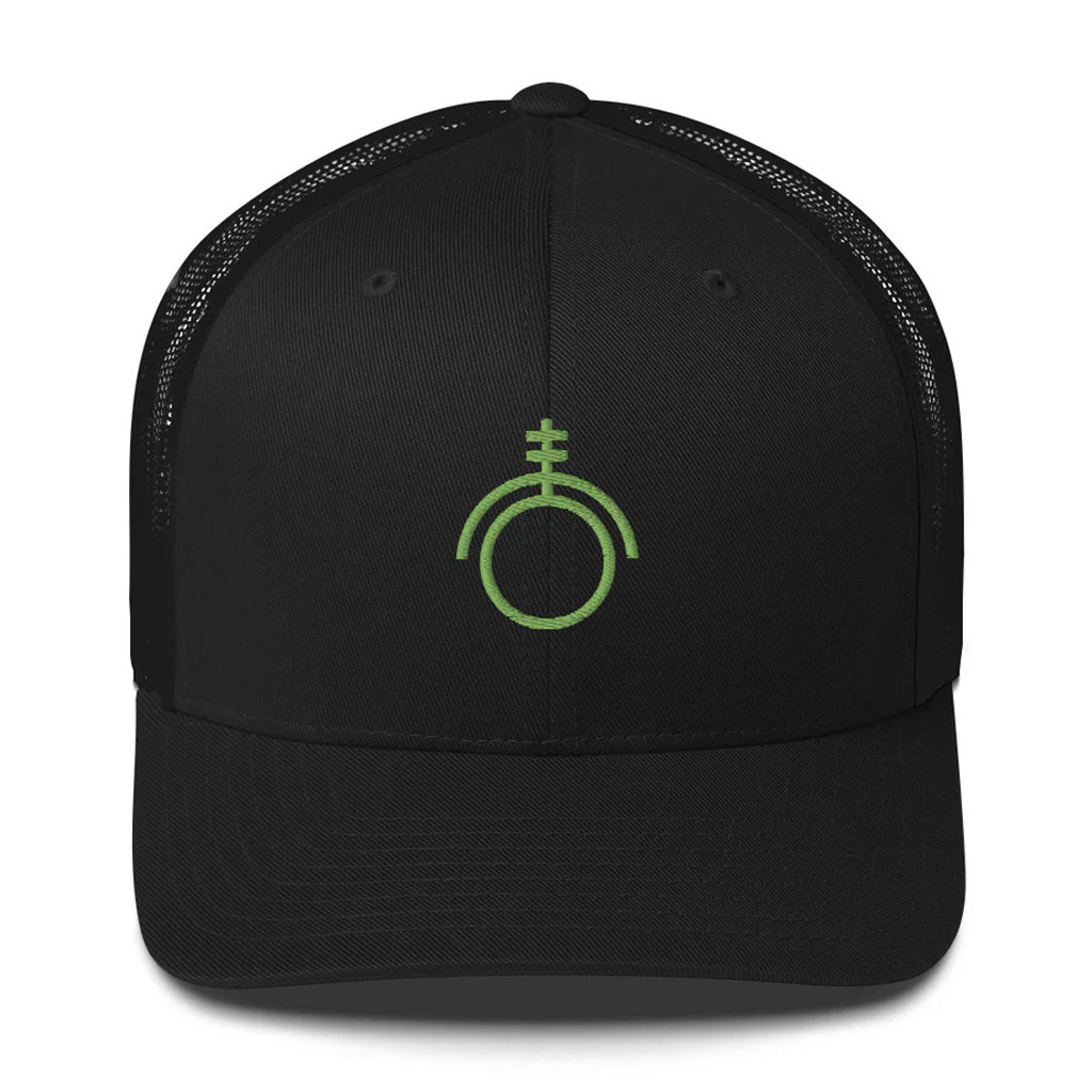 Red Rising Merch Embroidered Green Sigil Trucker Hat Gift Ideas For Son Red Rising Merch Embroidered Green Sigil Trucker Hat Gift Ideas For Son
