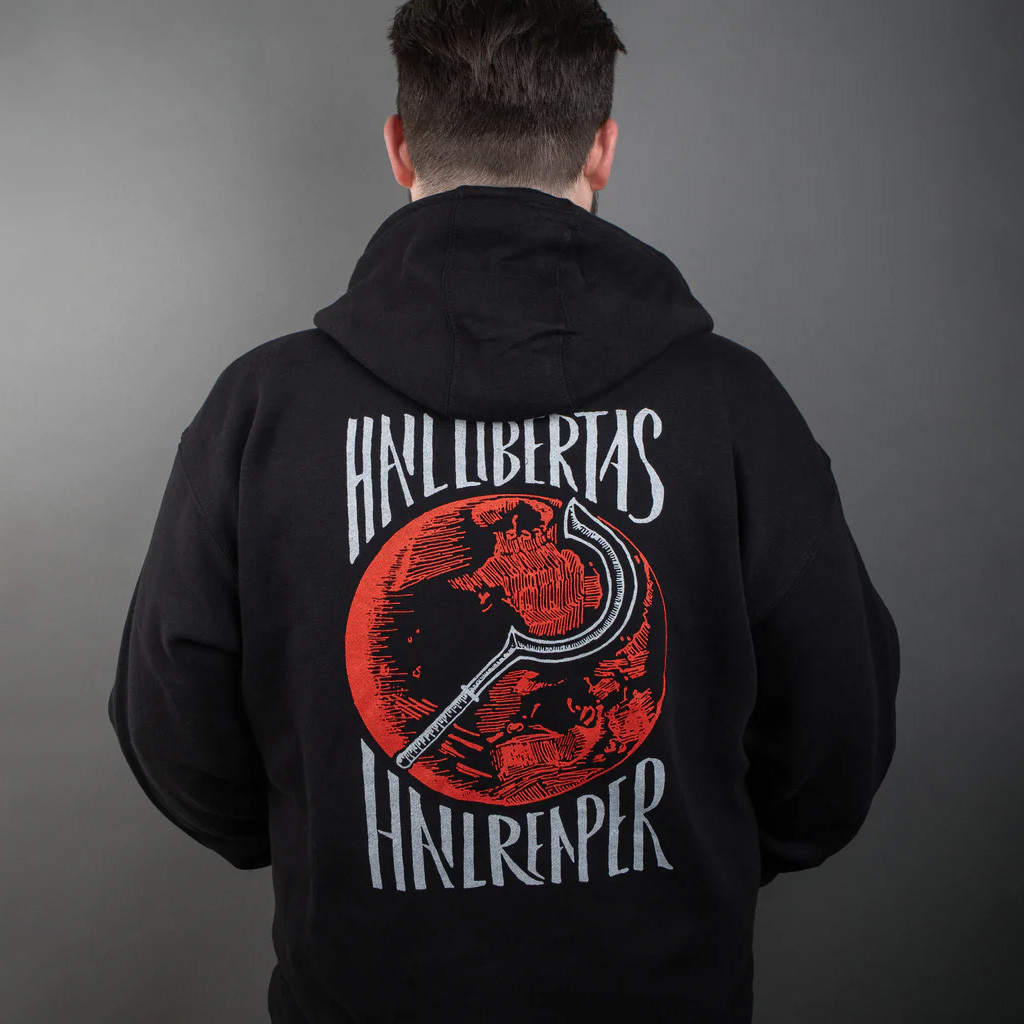 Red Rising Merch Hail Reaper Zip Hoodie Present For Brother