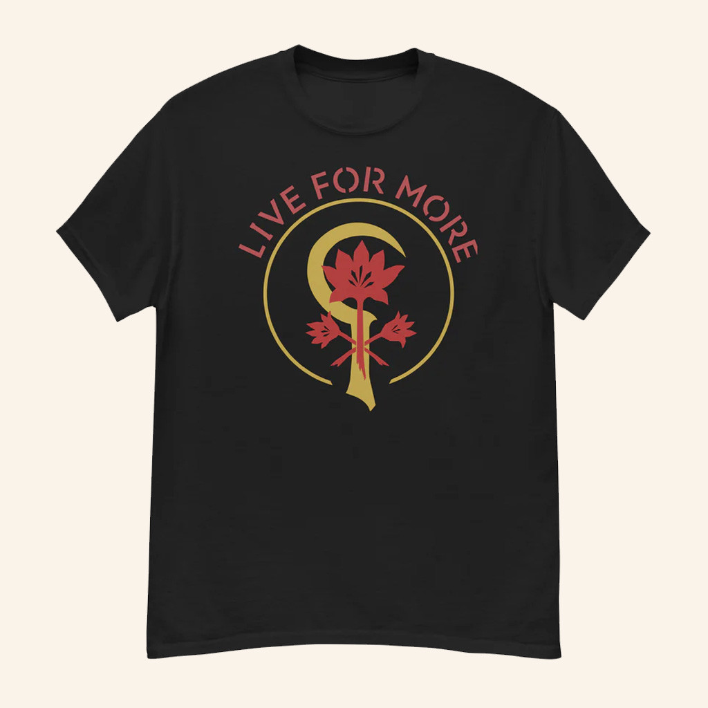 Red Rising Merch Live For More T-Shirt Gift Ideas For Friends Red Rising Merch Live For More T-Shirt Gift Ideas For Friends