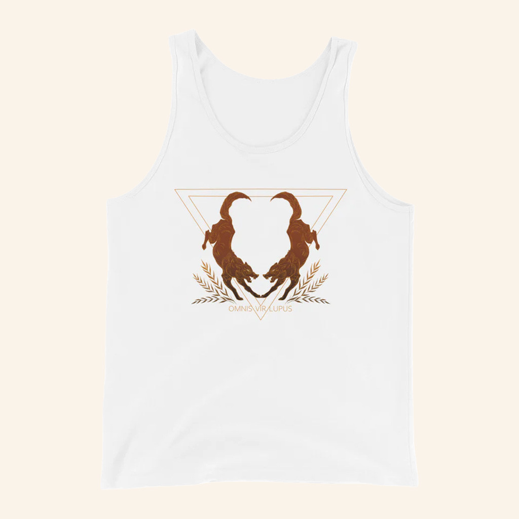 Red Rising Merch Omnis Vir Lupus Tank Top Gift Ideas For Friends Red Rising Merch Omnis Vir Lupus Tank Top Gift Ideas For Friends