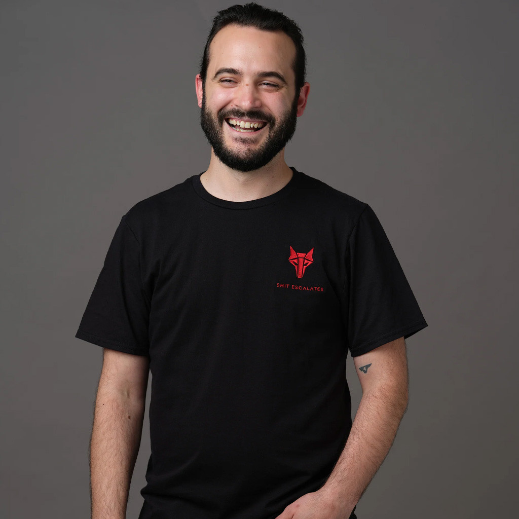 Red Rising Merch Sht Escalates Embroidered T-Shirt Best Gifts For Father