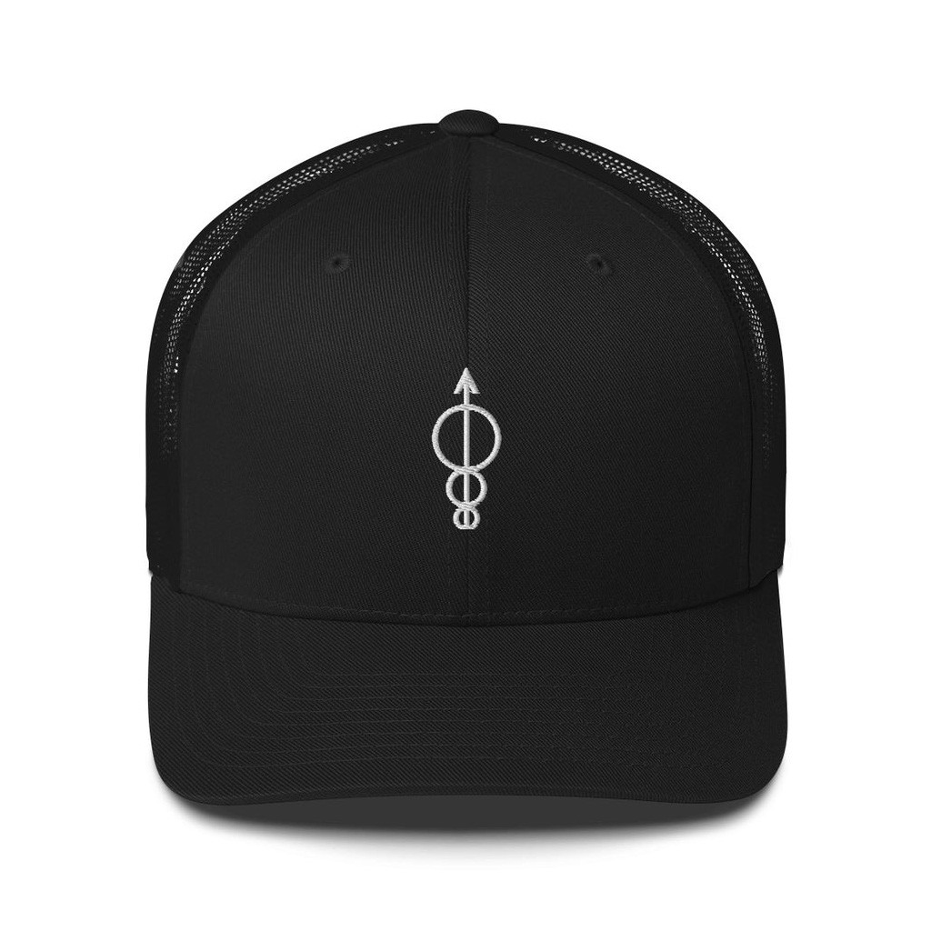 Red Rising Merch White Sigil Trucker Hat Embroidered Presents For Him Red Rising Merch White Sigil Trucker Hat Embroidered Presents For Him