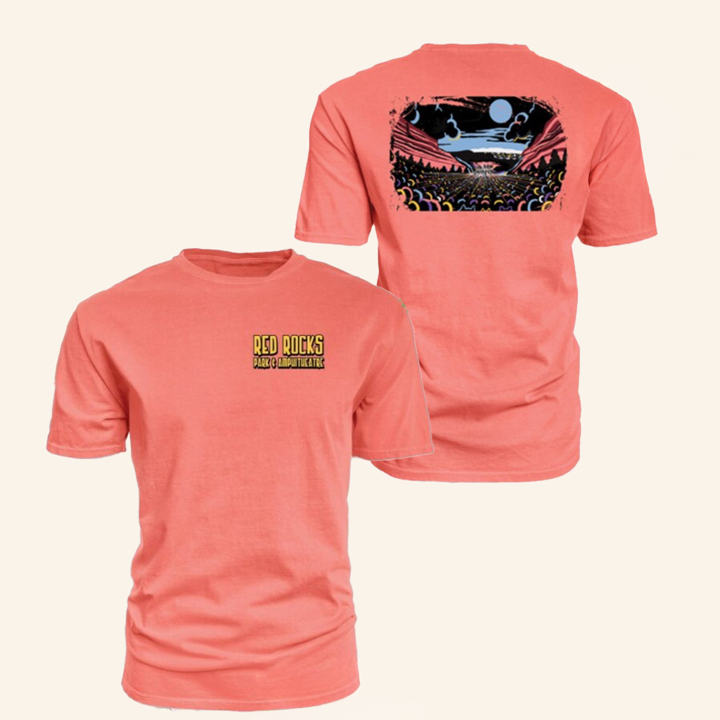 Red Rocks Gift Merch Red Rocks Raccoon Concert T-Shirt Christmas Gifts For Husband Red Rocks Gift Merch Red Rocks Raccoon Concert T-Shirt Christmas Gifts For Husband