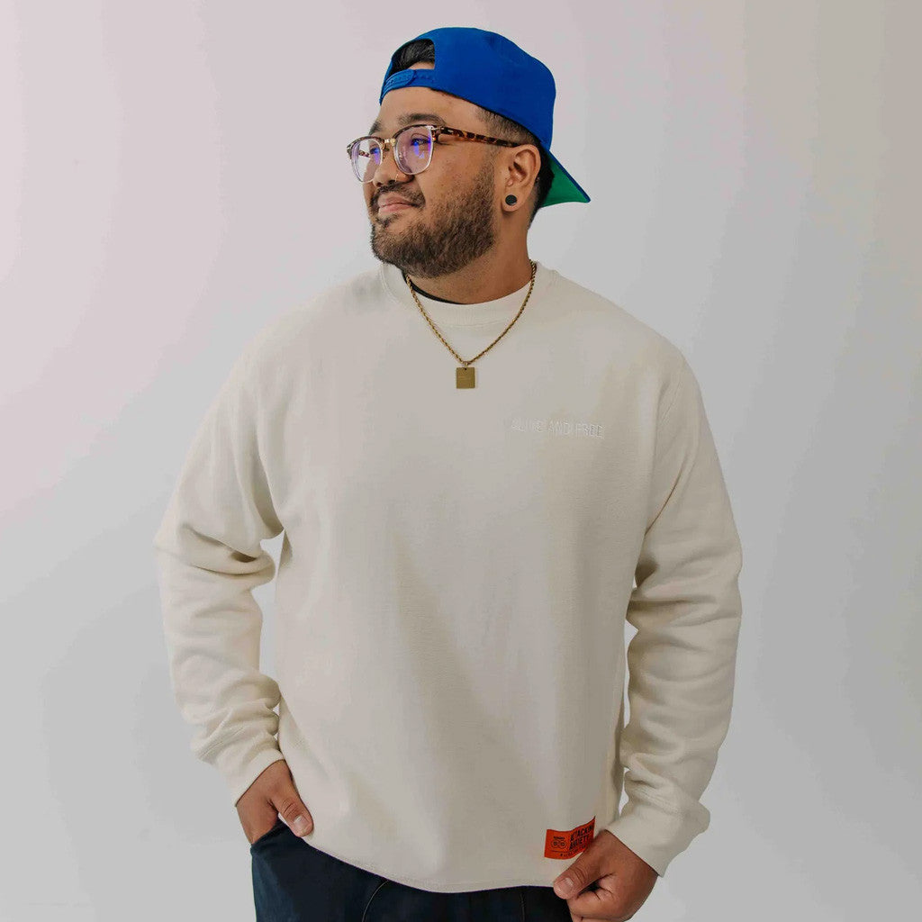 Red Rocks Merch Alive And Free Crewneck Sweatshirt Gifts For Him Red Rocks Merch Alive And Free Crewneck Sweatshirt Gifts For Him