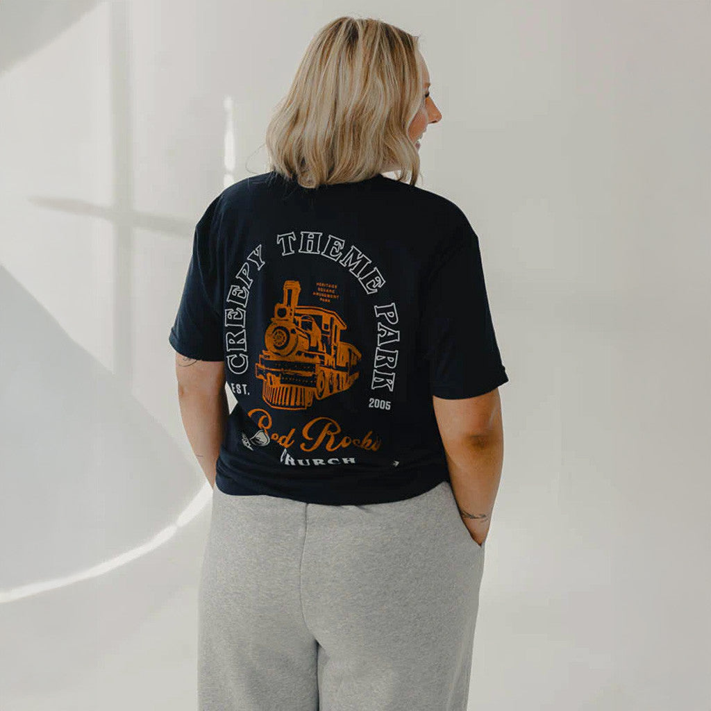 Red Rocks Merch Creepy Theme Park T-Shirt Gifts For Besties Red Rocks Merch Creepy Theme Park T-Shirt Gifts For Besties