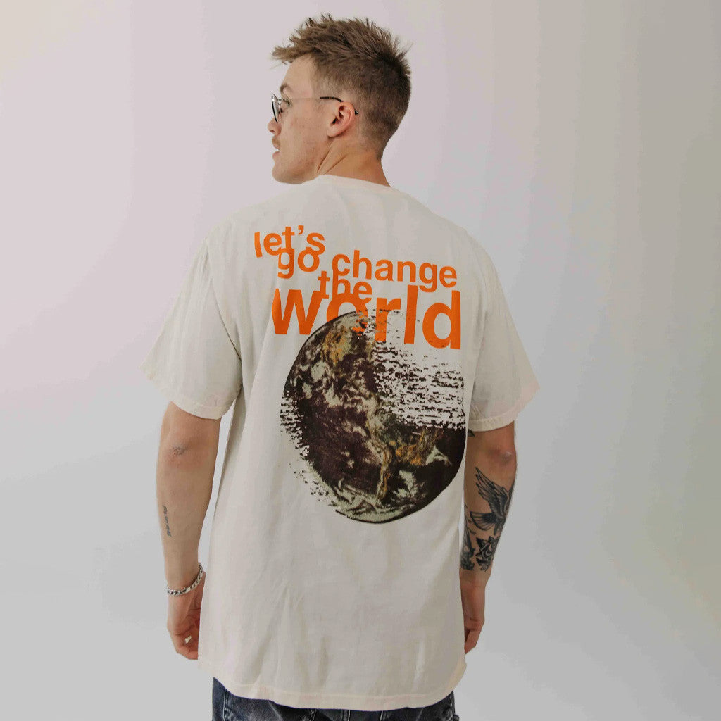 Red Rocks Merch Let's Go Change The World T-Shirt Gifts For Best Friends Red Rocks Merch Let's Go Change The World T-Shirt Gifts For Best Friends