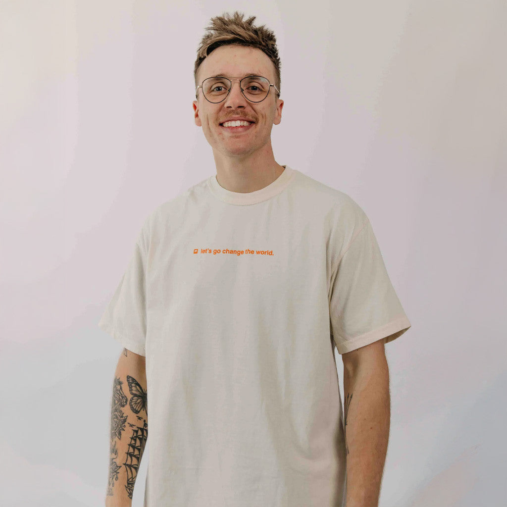 Red Rocks Merch Let's Go Change The World T-Shirt Gifts For Best Friends Red Rocks Merch Let's Go Change The World T-Shirt Gifts For Best Friends