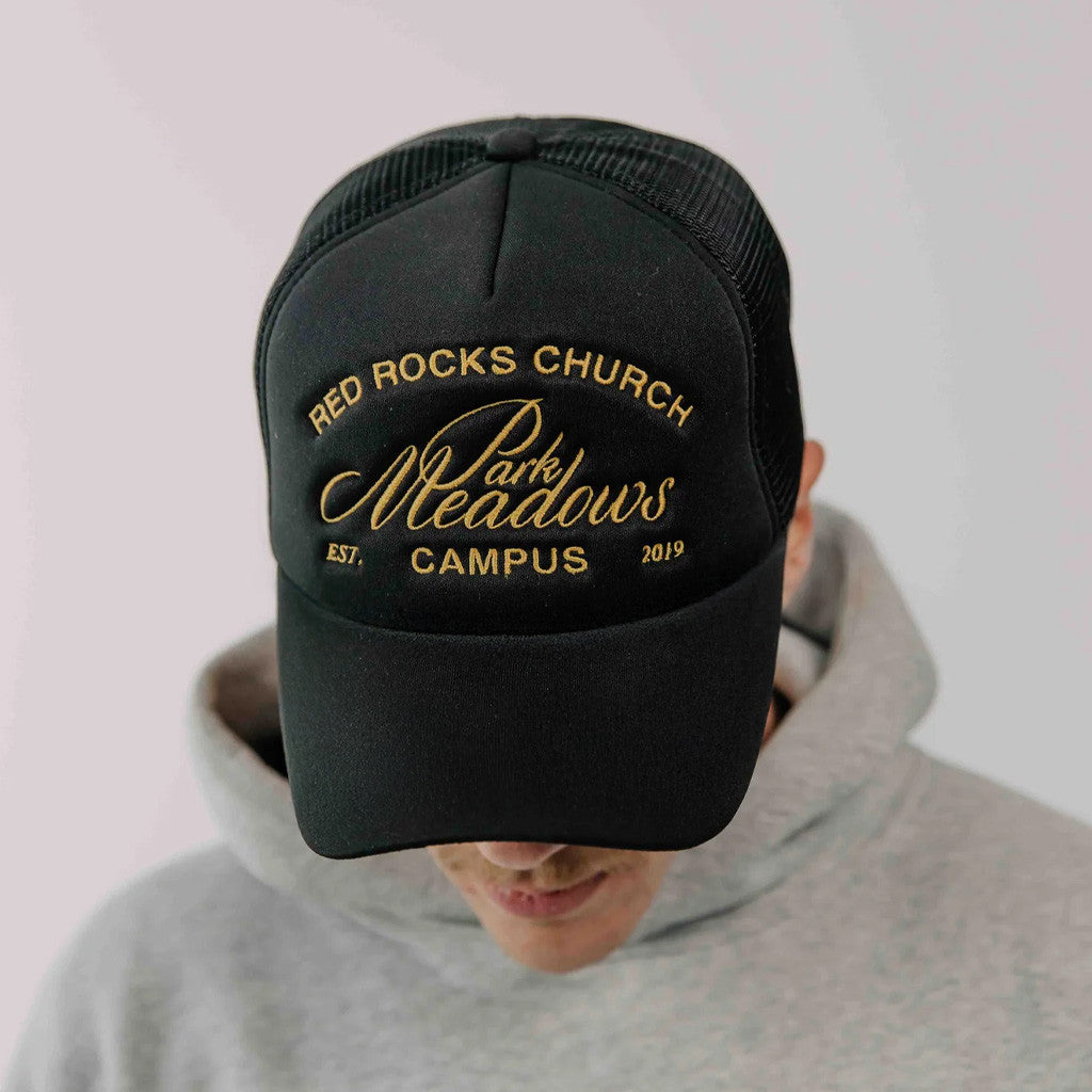 Red Rocks Merch Red Rocks Church Campus Embroidered Trucker Hat Gifts For Him Red Rocks Merch Red Rocks Church Campus Embroidered Trucker Hat Gifts For Him