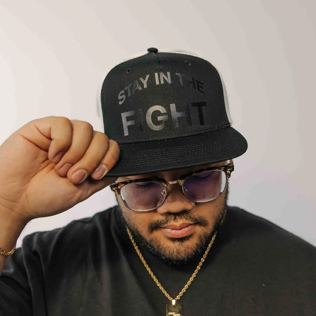 Red Rocks Merch Stay In The Fight Trucker Hat Snapback Gift Ideas For Him Red Rocks Merch Stay In The Fight Trucker Hat Snapback Gift Ideas For Him