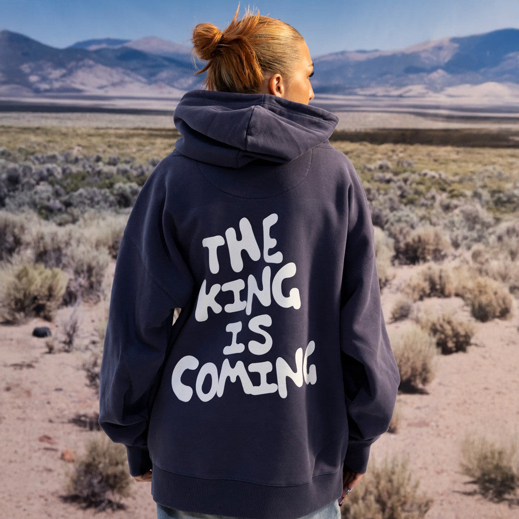 Red Rocks Merch TKIC Hoodie The King Is Coming Hoodie Gifts For Friends