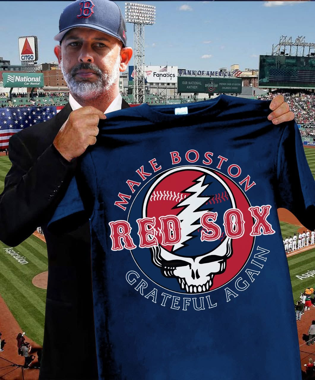 Red Sox Make San Bison Grateful Again T-Shirt Grateful Dead Gifts For Red Sox Fans