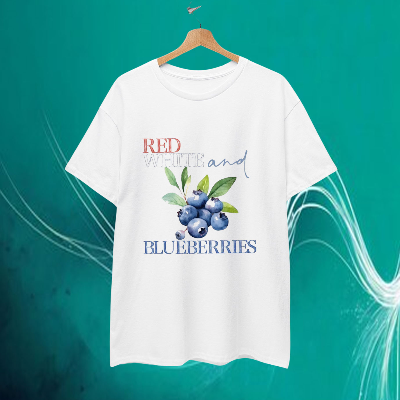 Red White and Blueberries Charlie Kirk Legacy T-Shirt