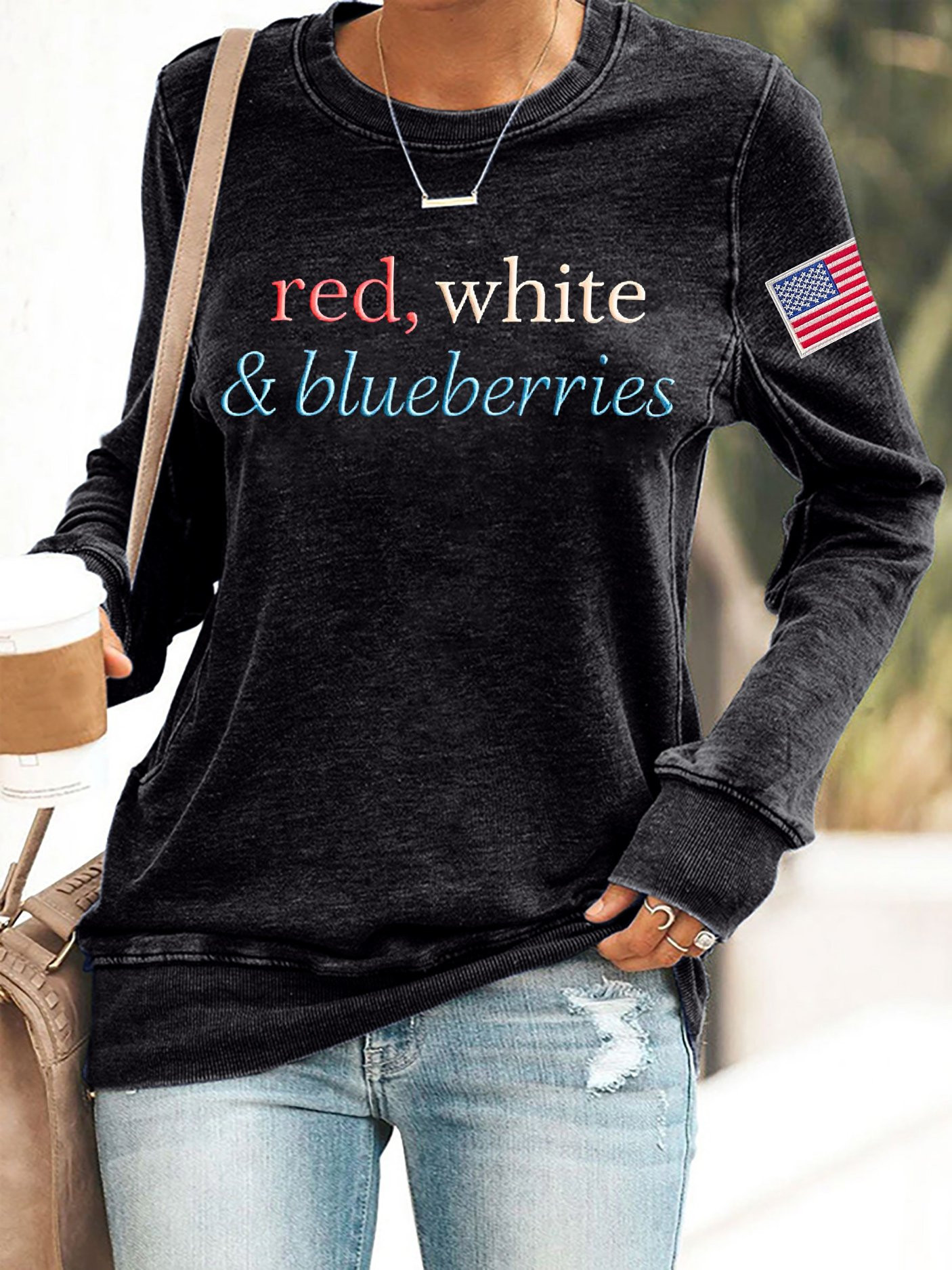 Red White And Blueberries Merch Sweatshirt Pray For Charlie Kirk 1993 2025 Freedom Shirt