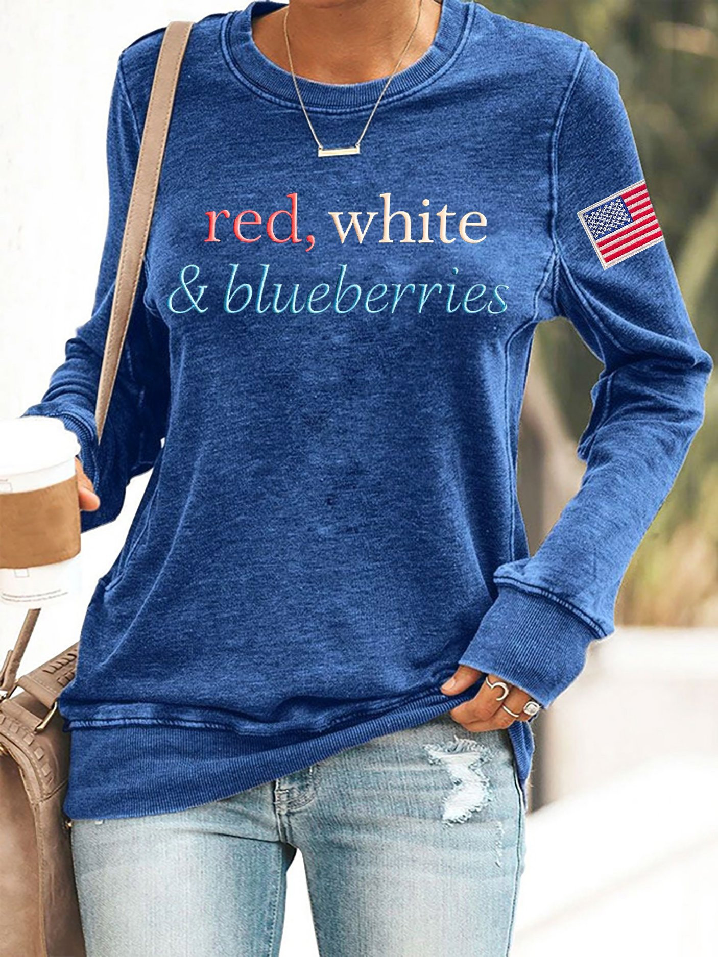 Red White And Blueberries Sweatshirt Charlie Kirk Is Our Hero Best Charlie Kirk Tpusa Merch