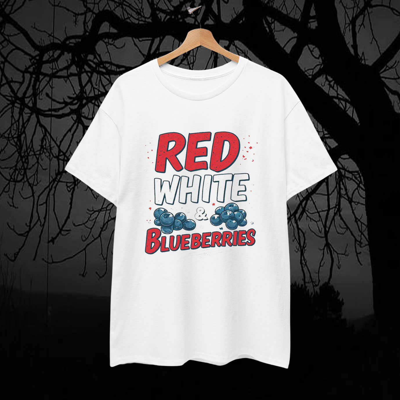 Red White and Blueberries Unisex T-Shirt
