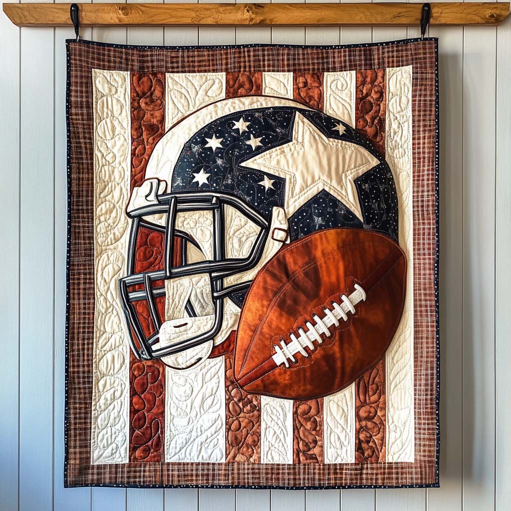 Red Zone Rush Quilted Blanket Cute Blankets For Teens