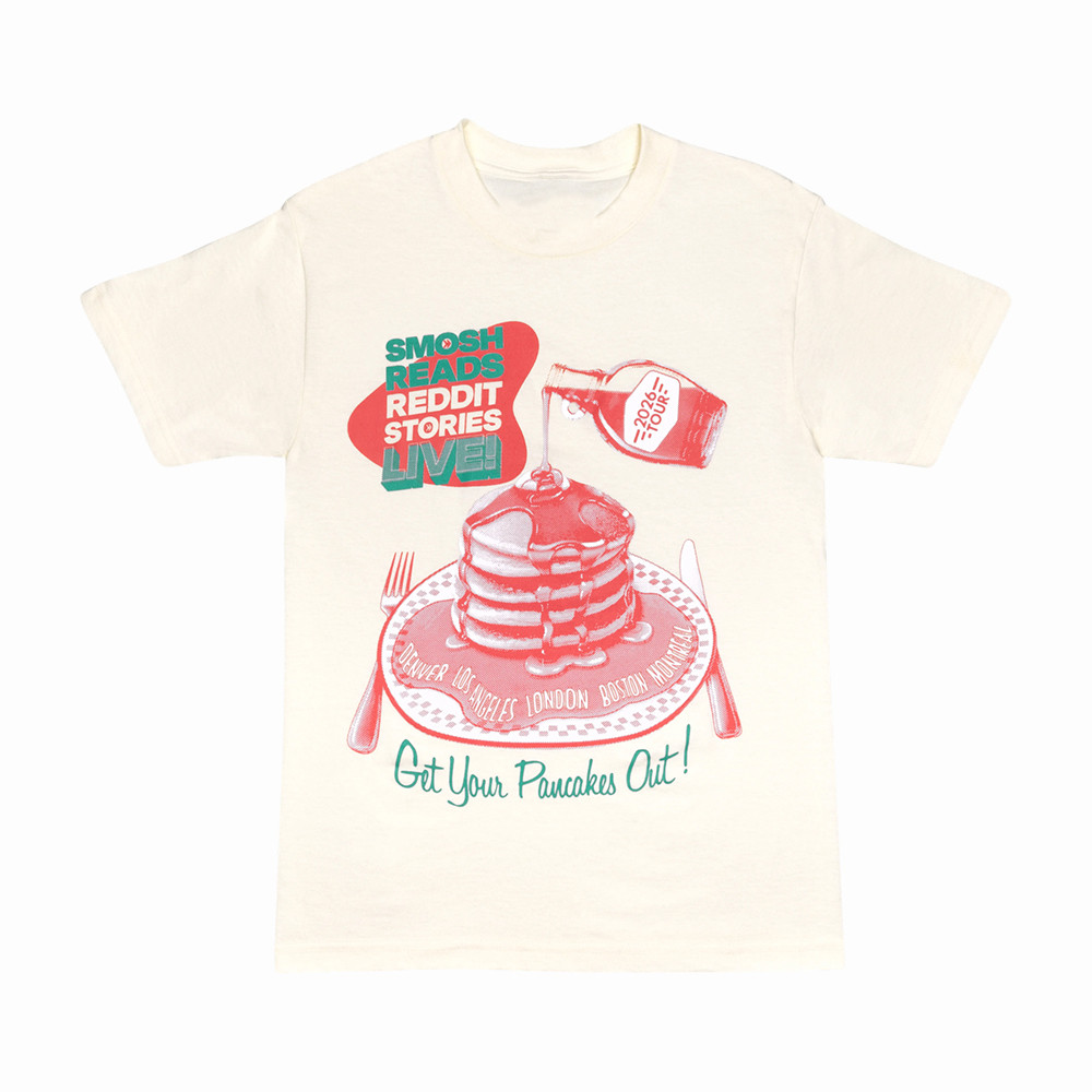 Reddit Tour Get Your Pancakes Out Smosh T-Shirt Streetwear Apparel Gift For Friends