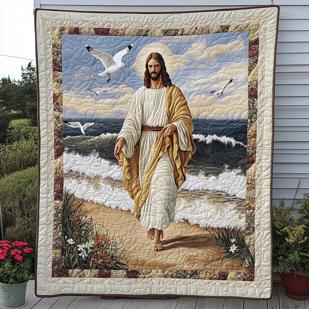 Redeemed Soul Quilted Blanket Christmas Bedroom Decor Religious Gift Ideas
