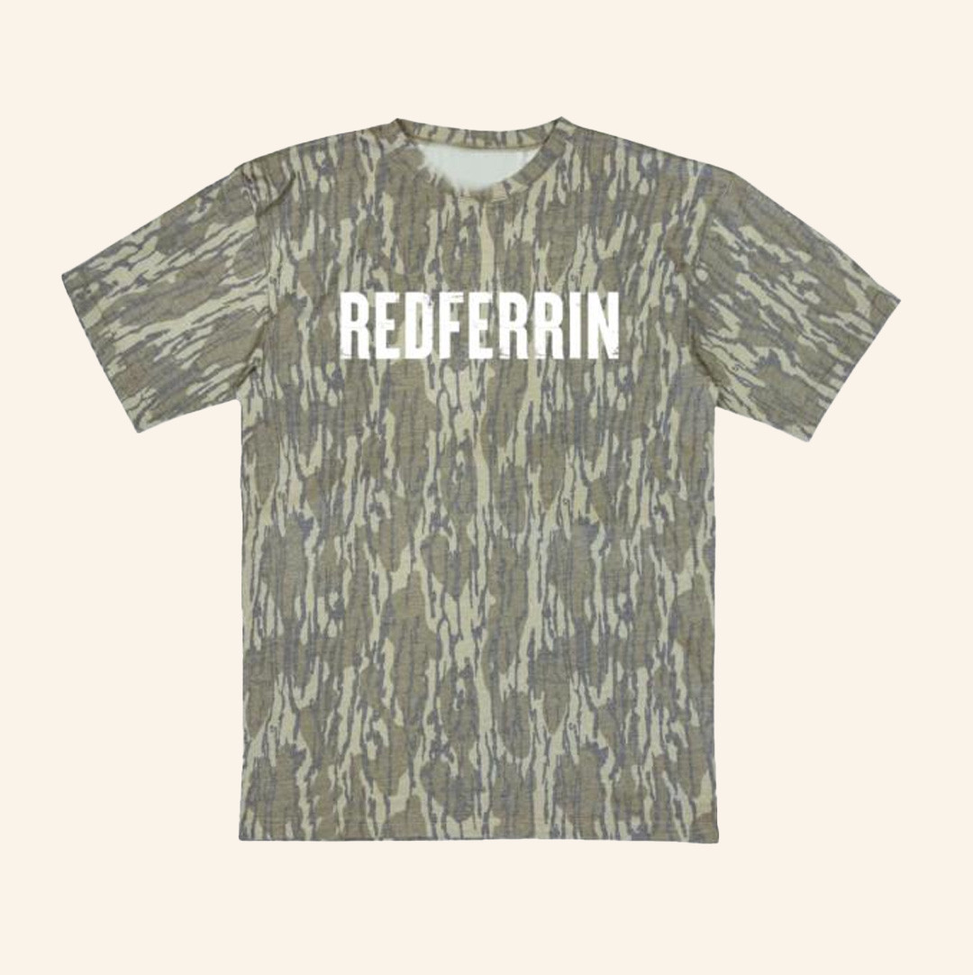 Redferrin Merch Mossy Oak Greenleaf Redferrin Logo T-Shirt Presents For Music Lovers Redferrin Merch Mossy Oak Greenleaf Redferrin Logo T-Shirt Presents For Music Lovers