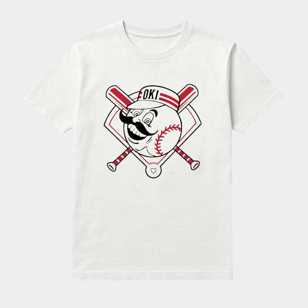 Redlegs Oki Crossed Bats Cincinnati Reds Shirt Baseball Game Day Tee Cincinnati Reds Fan Gifts
