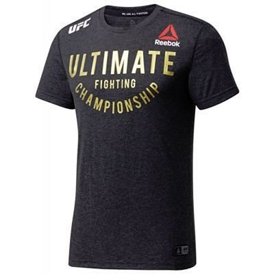 Reebok UFC Fight Night Walkout Grey Golden Jersey Best Gift For Big Fan Lovers