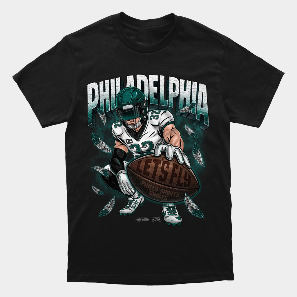 Reed Blankenship Philadelphia Football Let's Fly T-Shirt Presents For Football Lovers