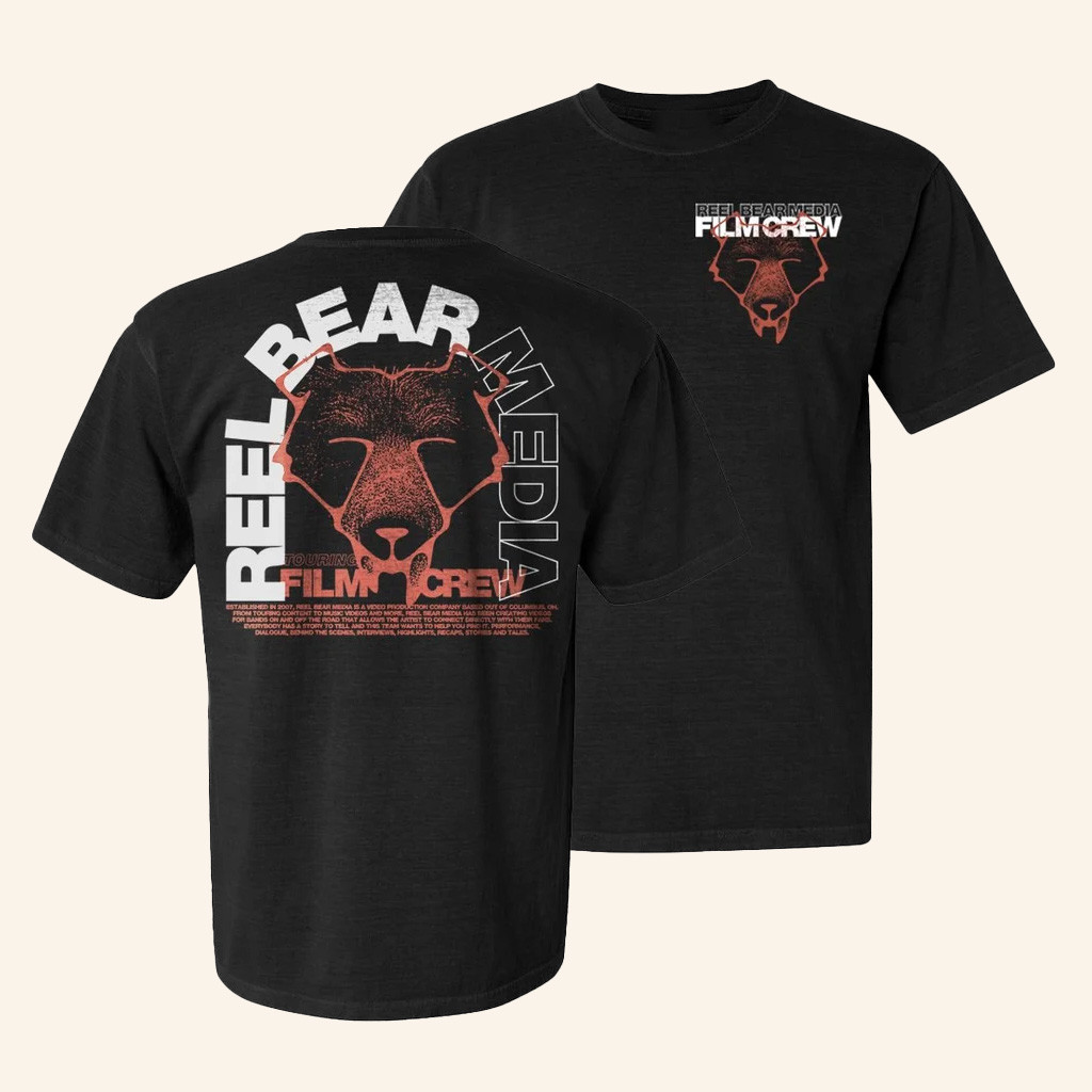 Reel Bear Media Merch Reel Bear Crew Shirt Christmas Presents For Boyfriend