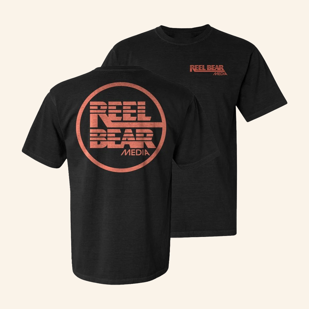 Reel Bear Media Merch Retro Dot Shirt Christmas Presents For Friend