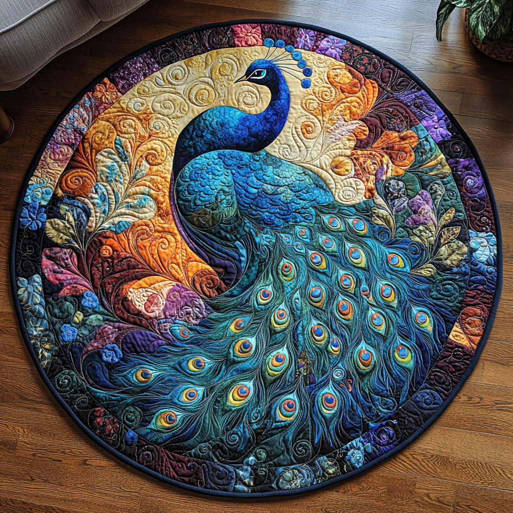 Regal Quilted Round Mat Entryway Christmas Decor Ideas Family To Family Christmas Gift Ideas