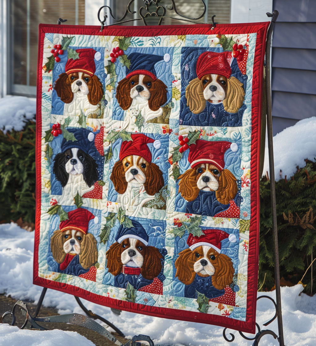 Regal Spaniel Dreams Quilted Blanket Best New Dog Owner Gifts