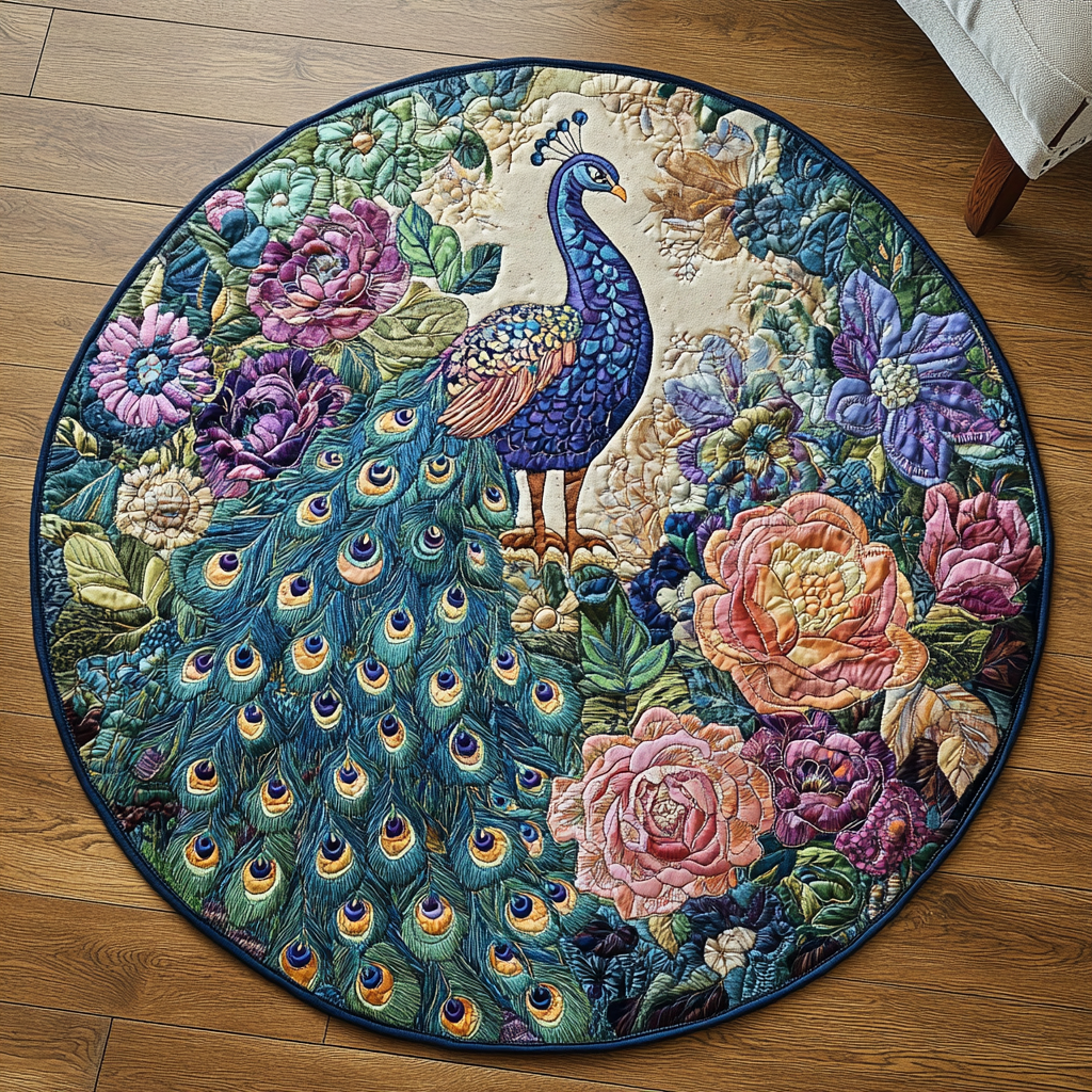 Regal Tail Quilted Round Mat Foyer Christmas Decor Ideas For Christmas Family Gifts