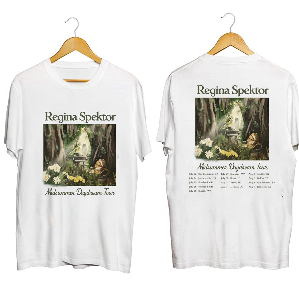 Regina Spektor Midsummer Daydream Tour Shirt Regina Spektor Merch Gifts For Fans