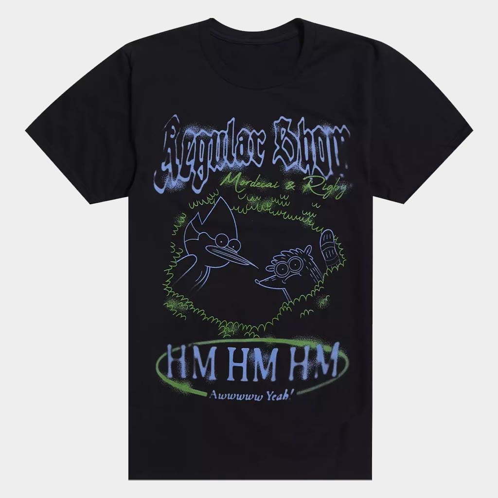 Regular Show Merch Regular Show Duo Awwww Yeah T-Shirt Birthday Gift Ideas For Brother