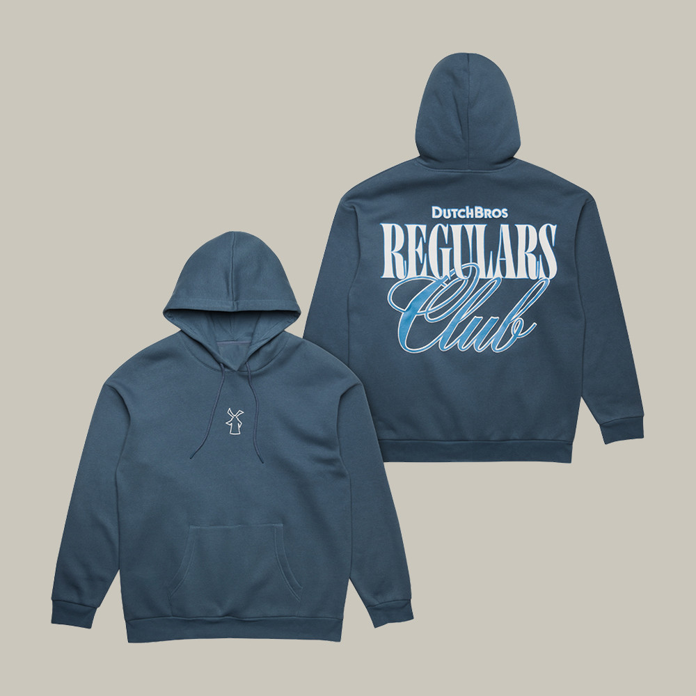 Regulars Club Dutch Bros Hoodie Dutch Bros Hooded Sweatshirt Gift Idea For Husband