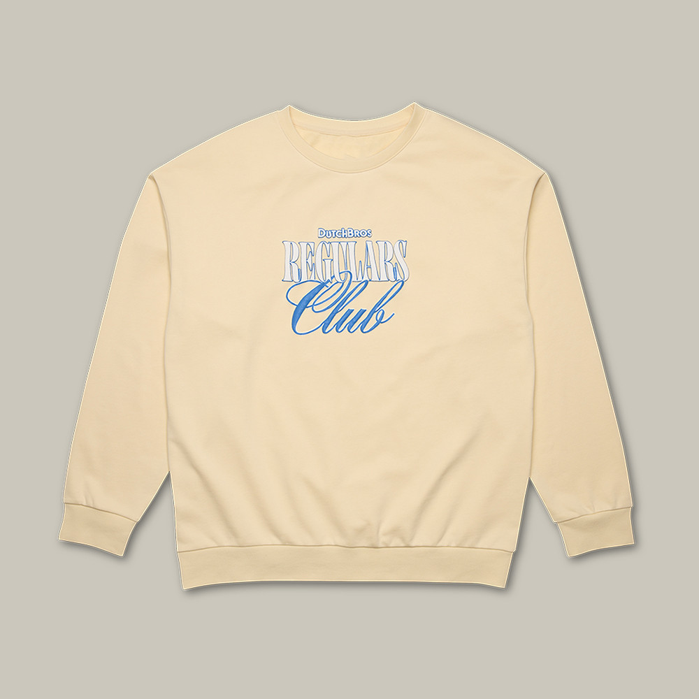 Regulars Club Dutch Bros Sweatshirt Streetwear Apparel Present Idea For Father's Day