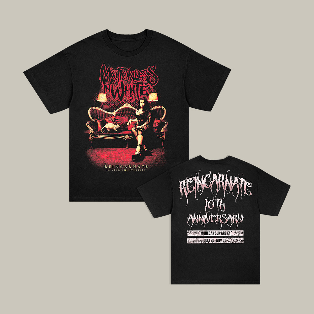 Reincarnate Year Apocalypse Fest T-Shirt Motionless In White Clothes Fan Gift Idea