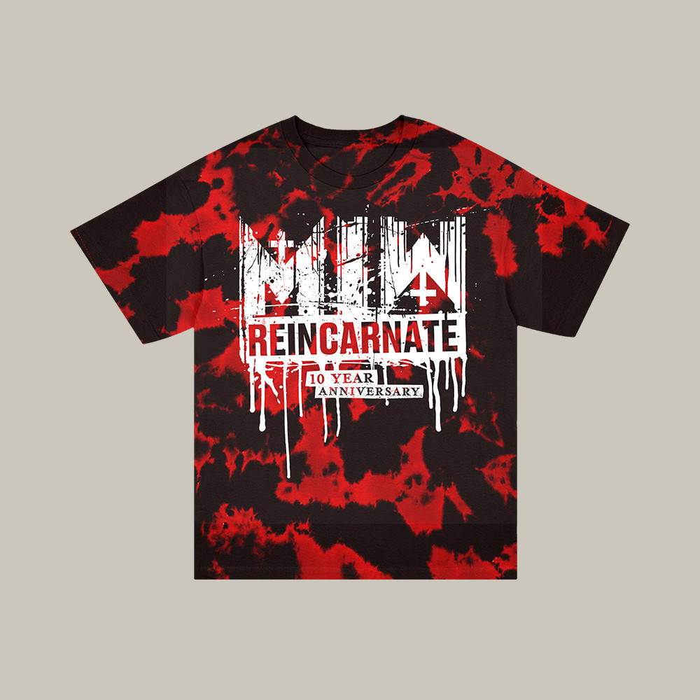 Reincarnate Year Drip Logo T-Shirt Motionless In White Clothes Present For Huge Fans