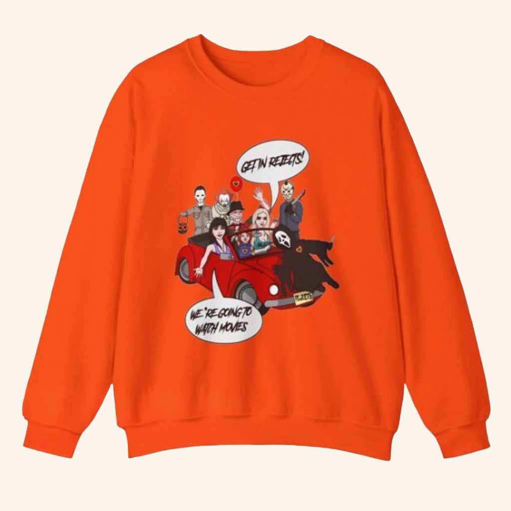 Reject Nation Merch Spooky She-Jects Sweatshirt Gift Ideas For Friends Reject Nation Merch Spooky She-Jects Sweatshirt Gift Ideas For Friends