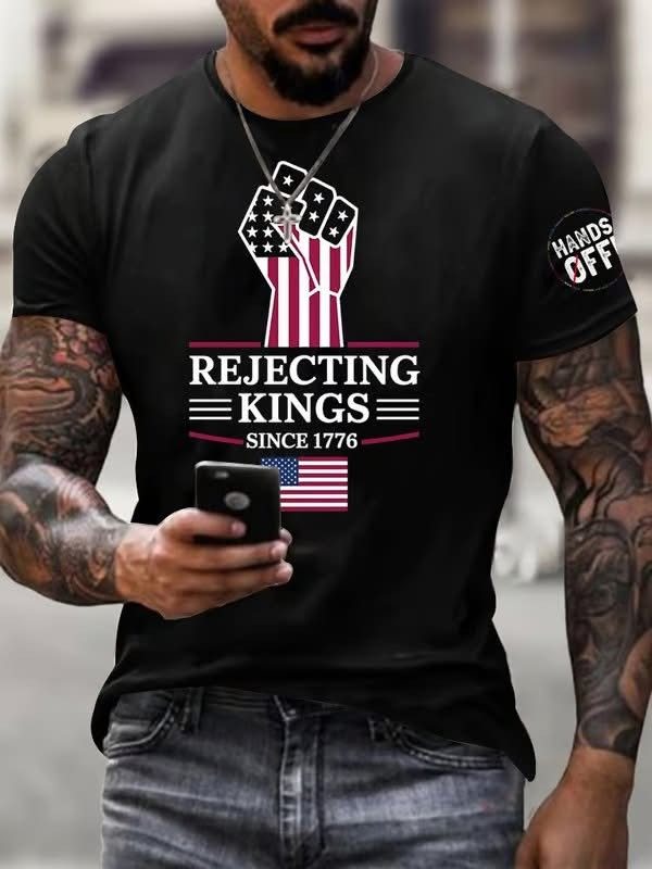 Reject The King FDT T-Shirt Best Gift For Political Protesters
