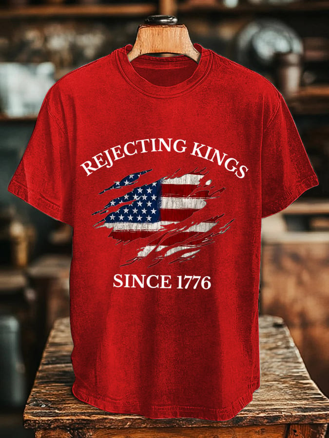 Rejecting Kings Since 1776 Shirt Pro Democracy Shirt Men's FDT Gifts