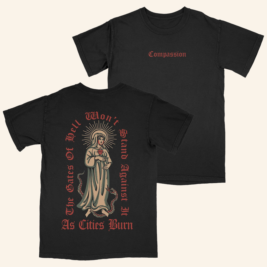 Relentless Merch ACB Compassion Black T-Shirt Gifts For Father Relentless Merch ACB Compassion Black T-Shirt Gifts For Father
