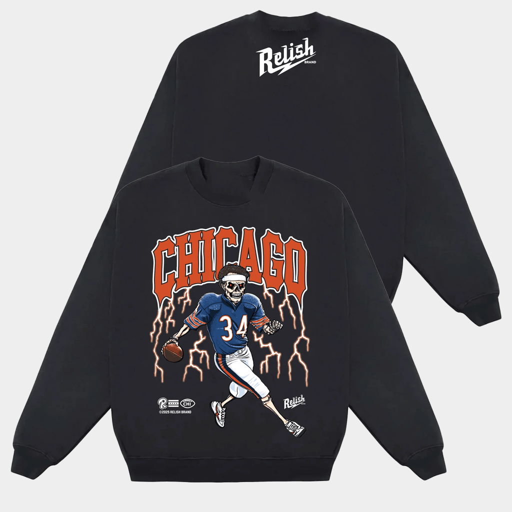 Relish Brand Merch 2025 Chicago Legacy Football Sweatshirt Gifts For Football Fan-1