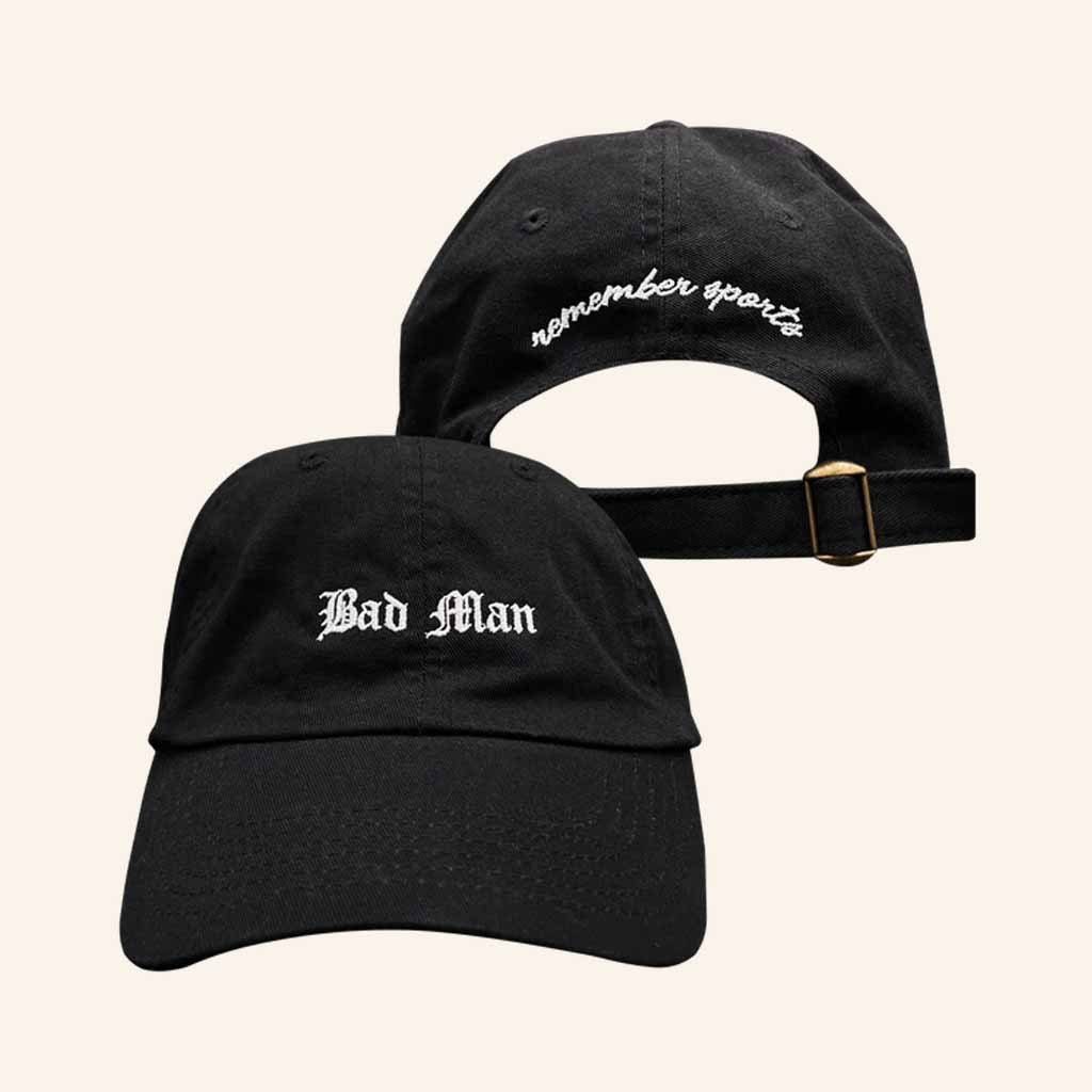 Remember Sports Merch Bad Man Embroidered Hat Good Christmas Gifts For Men Remember Sports Merch Bad Man Embroidered Hat Good Christmas Gifts For Men